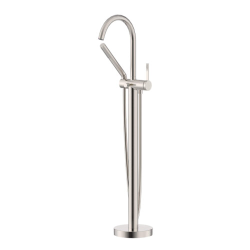 Ruvati Lucia Single Handle Freestanding Tub Bathroom Faucet in Brushed Nickel - RVF5338BN