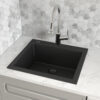Black Granite Kitchen Drop-in Sink