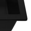 Ruvati 25-inch epiRock Workstation Charcoal Black Topmount Laundry Sink - RVG1321CK