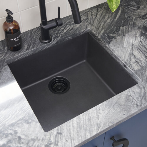 Black Granite Undermount Sink