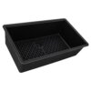 Ruvati 32 x 19 inch Granite Composite Quartz Undermount Single Bowl Kitchen Sink - Midnight Black - RVG2080BK