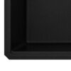Ruvati 32 x 19 inch Granite Composite Quartz Undermount Single Bowl Kitchen Sink - Midnight Black - RVG2080BK
