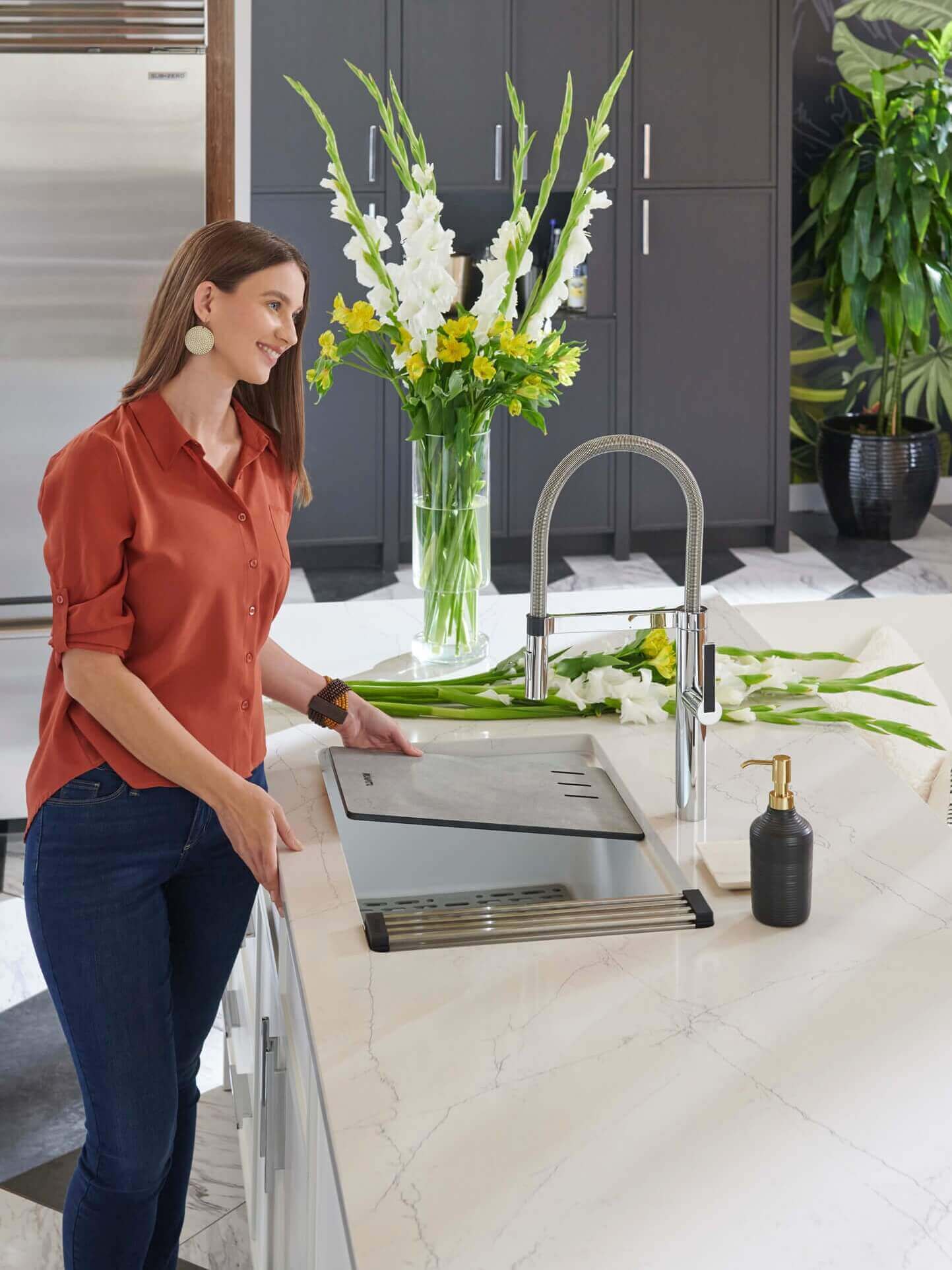 Best Way to Clean And Maintain a Granite Kitchen Sink  