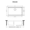 Ruvati 32-inch Undermount Workstation Granite Composite Quartz Kitchen Sink Urban Gray - RVG2306UG Ruvati 32-inch Undermount Workstation Granite Composite Quartz Kitchen Sink Urban Gray - RVG2306UG