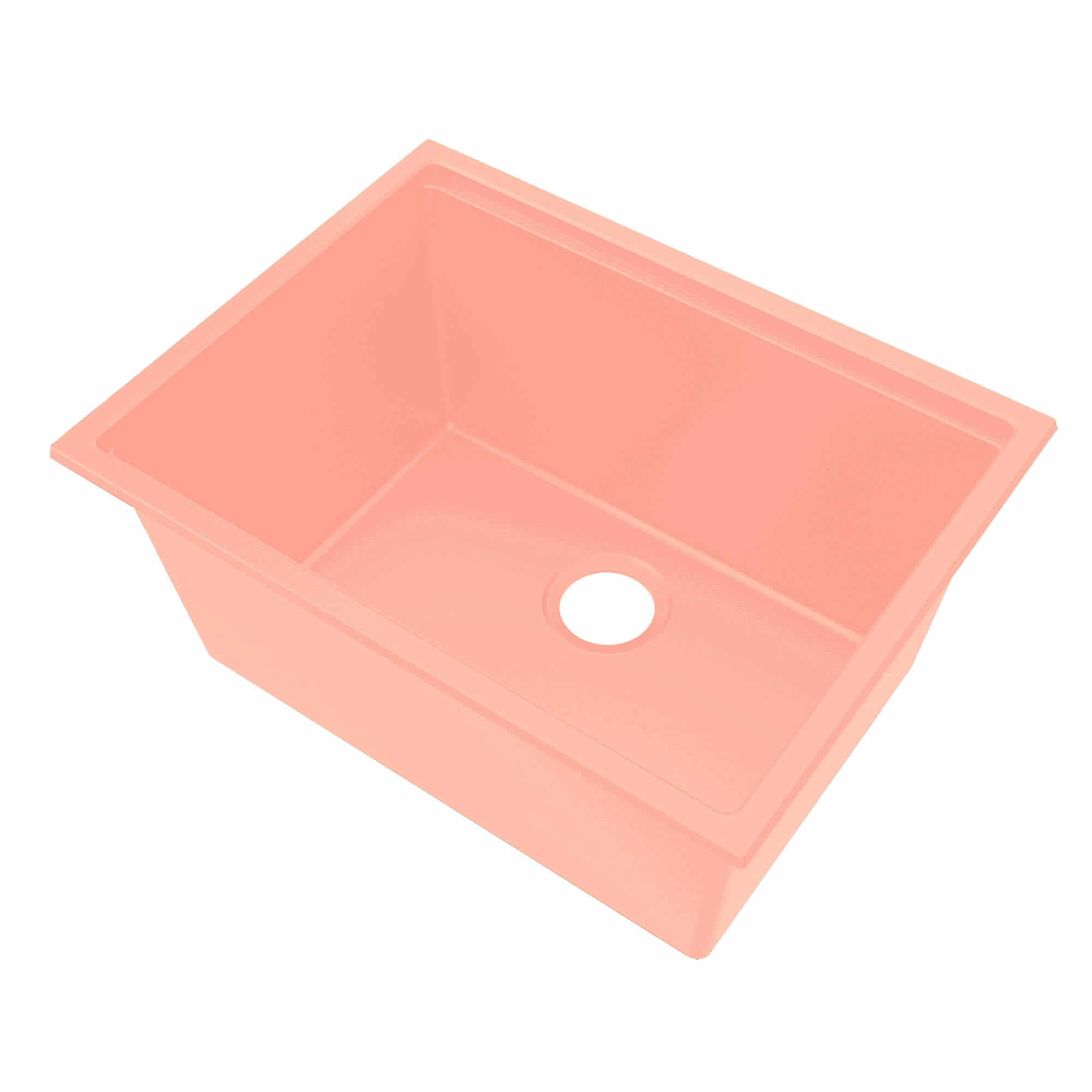 Ruvati Epirock 25 in. Undermount Laundry Sink with Accessories