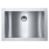 Ruvati 16 x 13 inch Brushed Stainless Steel Rectangular Bathroom Sink Undermount - RVH6106ST