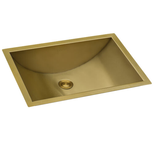 Ruvati 18 x 12 inch Undermount Bathroom Vanity Sink White