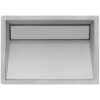 Ruvati 20 x 14 inch Brushed Stainless Steel Undermount Ramp Bathroom Sink Stainless Steel - RVH6140ST