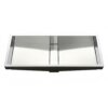 Ruvati 33 x 12 inch Brushed Stainless Steel Semi-Recessed Drop-in Topmount Ramp Bathroom Sink Stainless Steel – RVH6244ST