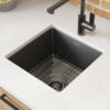 Gunmetal Black Undermount Bar Sink