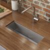 Stainless Steel Narrow Trough Undermount Sink