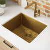 Single Bowl Matte Gold sink