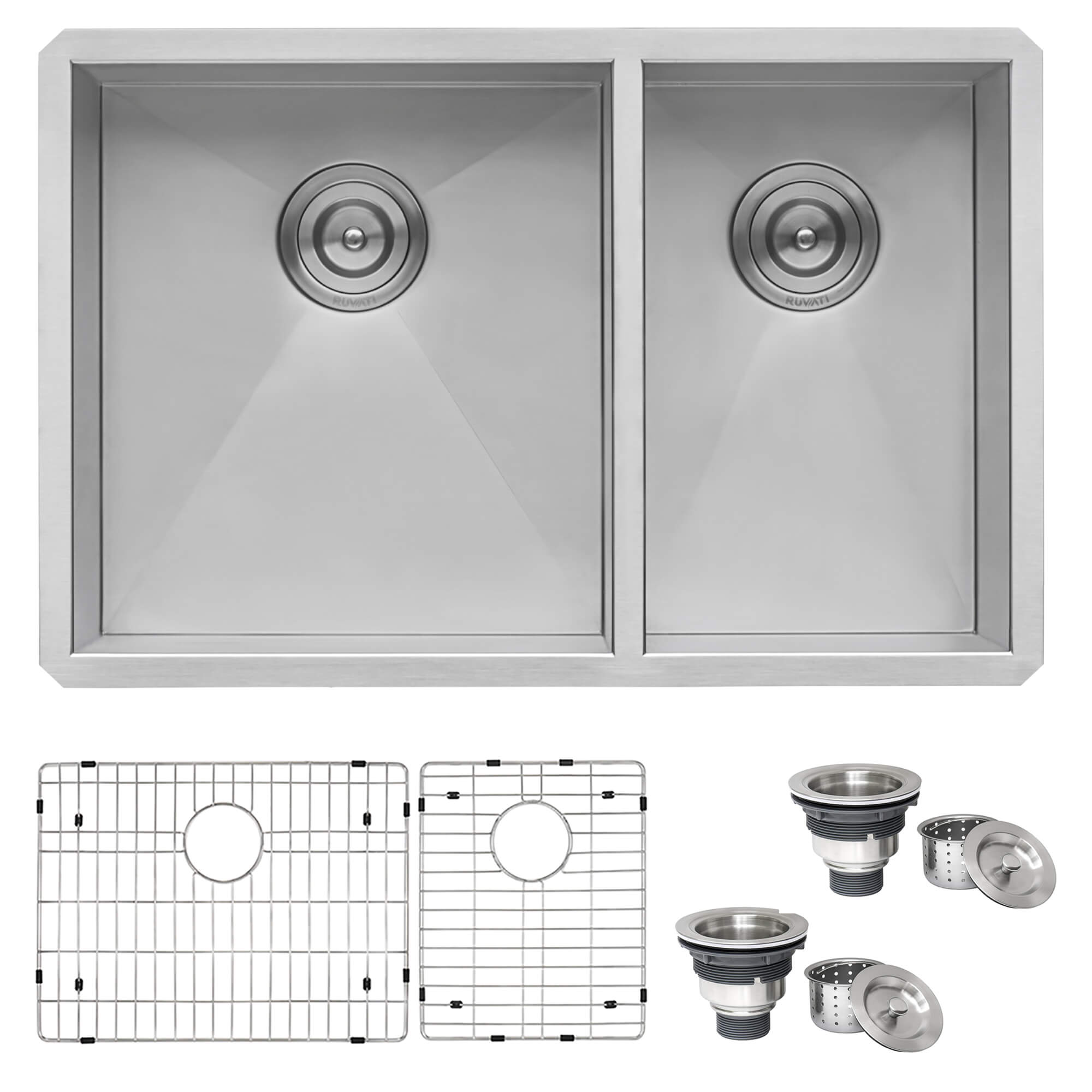 23Y-SB-3-1 RORU Guru Square Drain Superkit Shower System | The Tool Locker