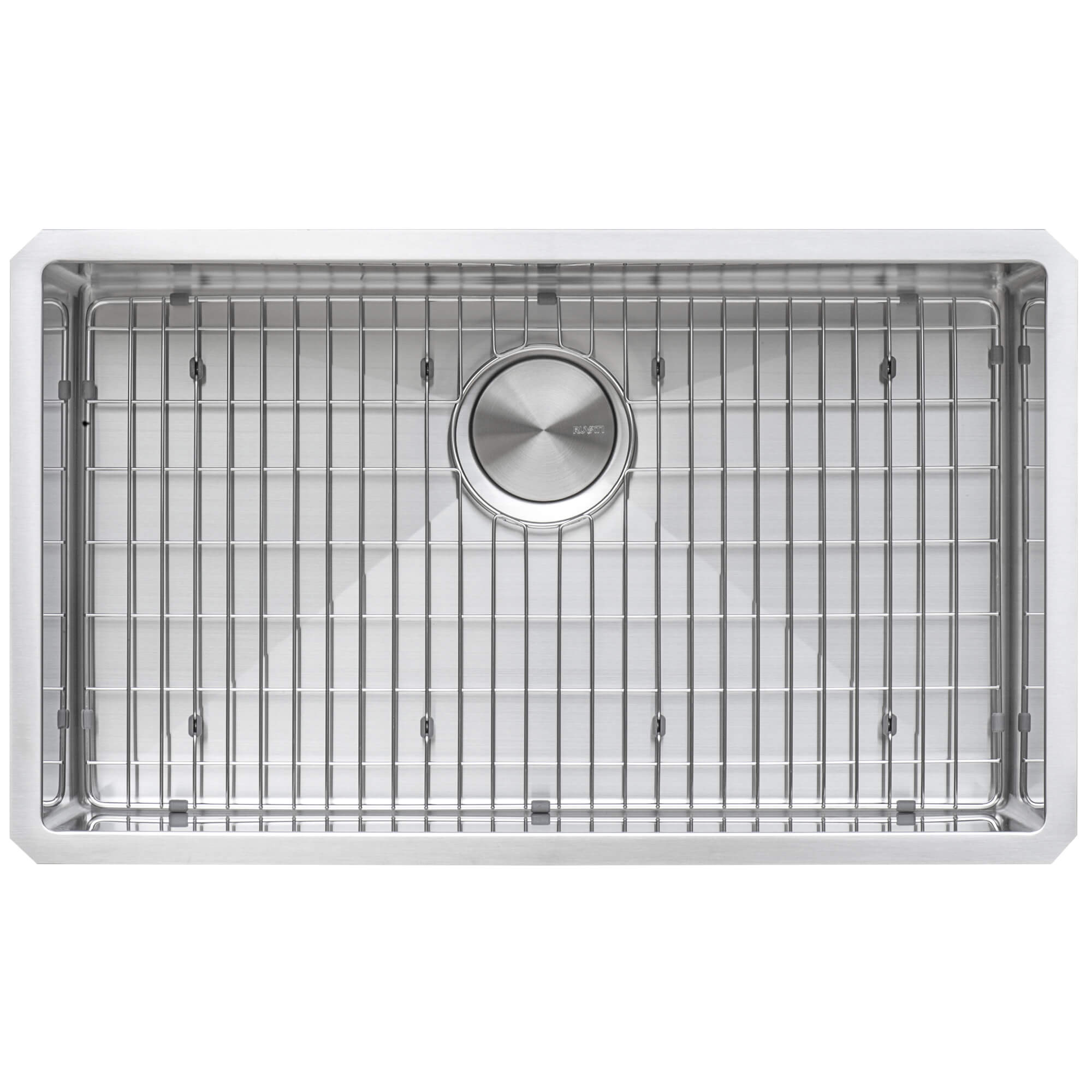 その他 RUVEN Ruvati 30-inch Undermount 16 Gauge Stainless Steel Rounded