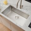 Ruvati 30-inch Undermount 16 Gauge Stainless Steel Rounded Corners Kitchen Sink Single Bowl - RVH7300