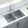 Double Bowl Undermount Kitchen Sink