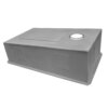 Ruvati 32-inch Slope Bottom Offset Drain Reversible Kitchen Sink Undermount 16 Gauge Stainless Steel - RVH7490 Ruvati 32-inch Slope Bottom Offset Drain Reversible Kitchen Sink Undermount 16 Gauge Stainless Steel - RVH7490