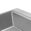 Ruvati 33 x 22 inch Workstation Ledge Drop-in 16 Gauge Rounded Corners Stainless Steel Kitchen Sink Single Bowl - RVH8003