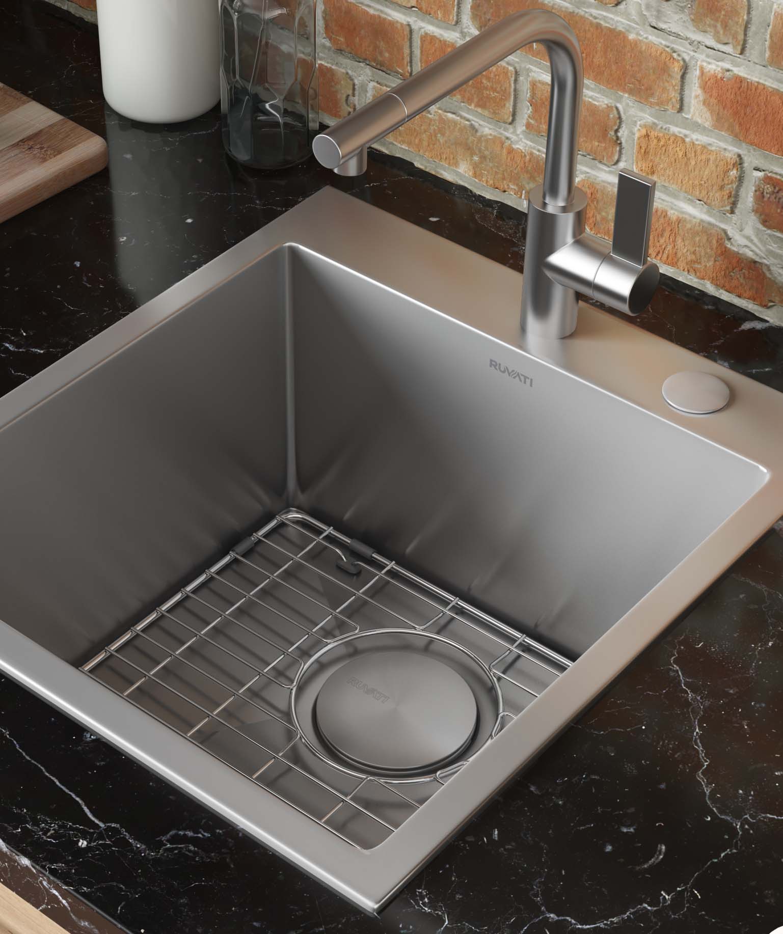 Benefits of Ruvati's Decorative Drain Cover