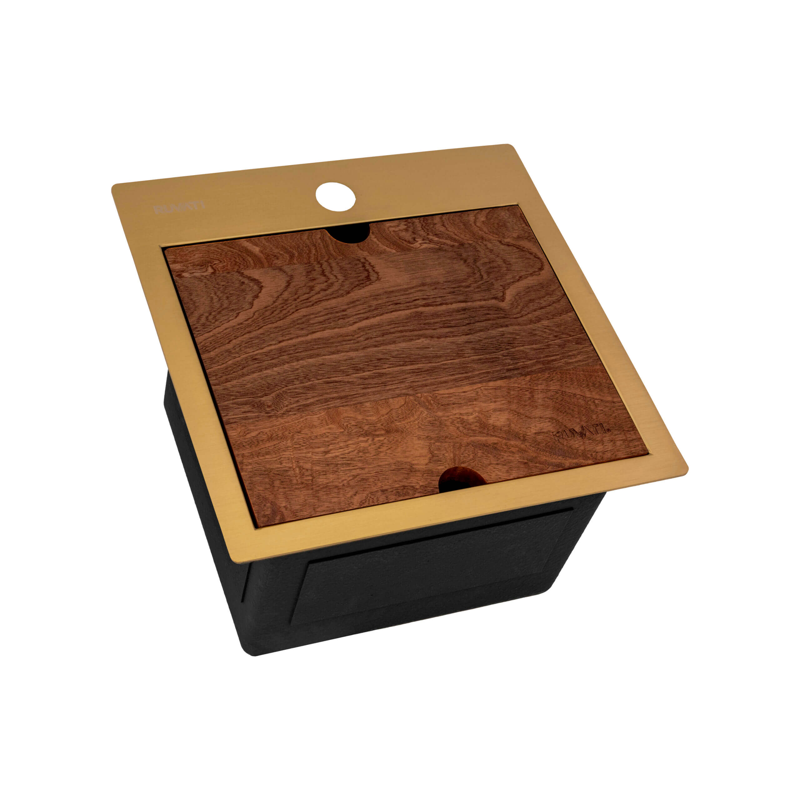 Matte Gold Workstation Bar Sink