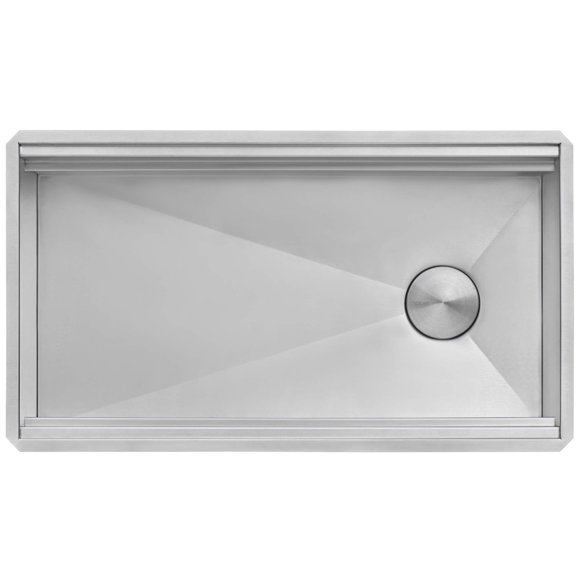 Ruvati 33-inch Workstation Two-Tiered Ledge Kitchen Sink