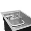 Ruvati 20 inch Stainless Steel RV Sink With Concealed Faucet and Soap DIspenser - RVH8272ST