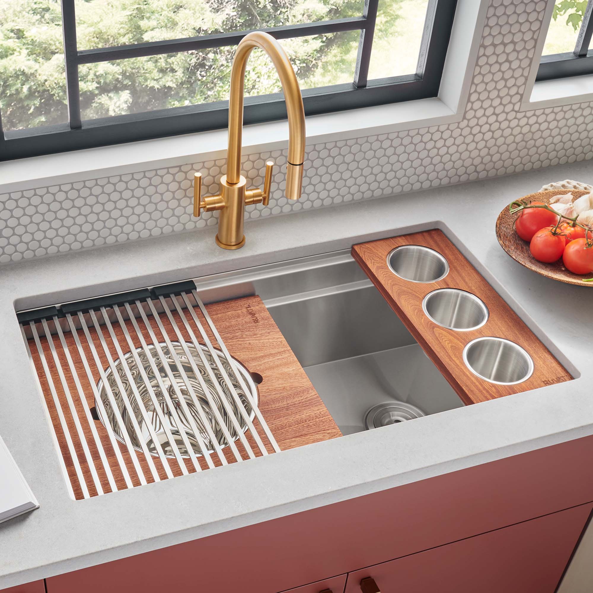 Over The Sink Dish Rack for Kitchen & Bar Sinks