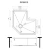 Ruvati Roma Pro Corner Workstation Stainless Steel Undermount Kitchen Sink - RVH8410ST