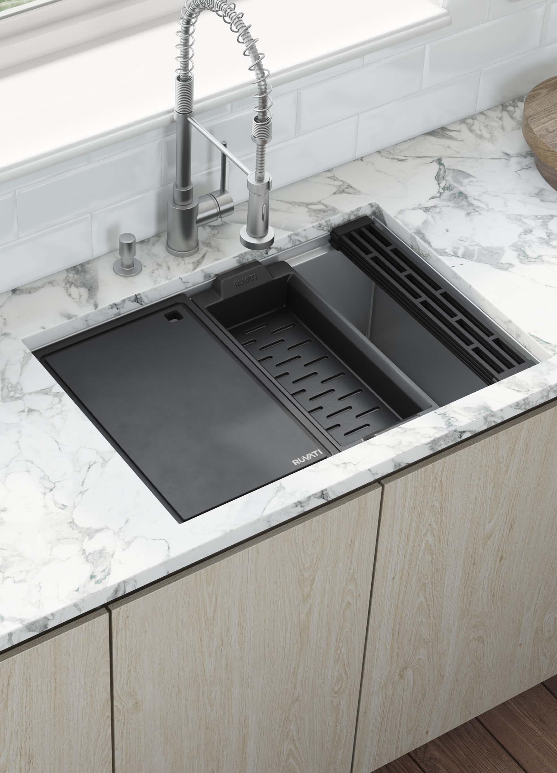 Top 5 Workstation Sink Accessories You Need! Ruvati USA
