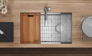 15 Black Cutting Board - Workstation Sink Accessory - (LCB15-BL) – Create  Good Sinks