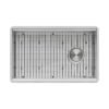 Ruvati 30-inch Workstation Slope Bottom Offset Drain Undermount 16 Gauge Kitchen Sink - RVH8584 Ruvati 30-inch Workstation Slope Bottom Offset Drain Undermount 16 Gauge Kitchen Sink - RVH8584
