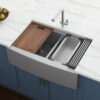 Stainless Steel Double Bowl Farmhouse Sink