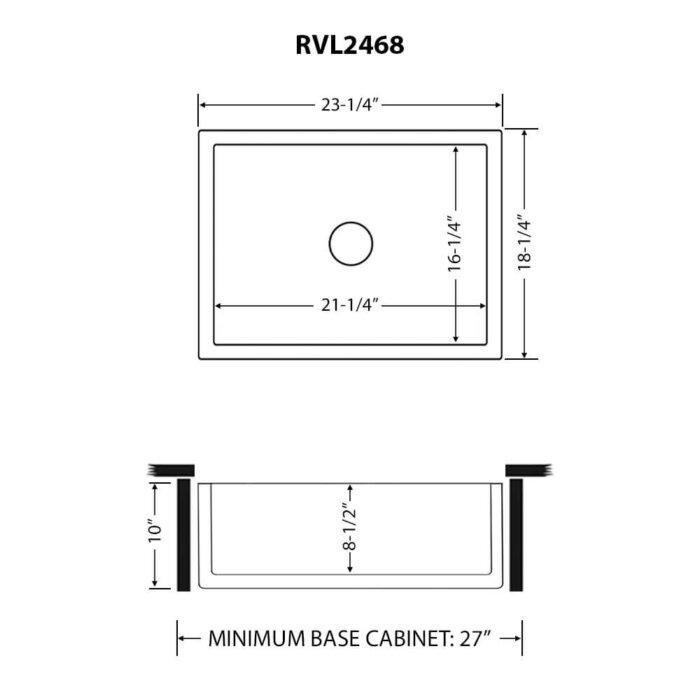 Ruvati 23-inch Fireclay Farmhouse Kitchen Laundry Utility Sink Single Bowl - Emerald Green - RVL2468EG