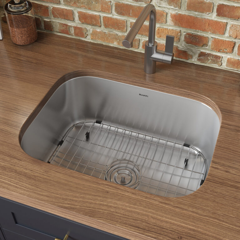 Ruvati 21-inch Undermount 16 Gauge Stainless Steel Kitchen Sink Single ...