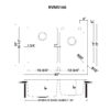 Ruvati 33 x 22 inch Drop-in Topmount Kitchen Sink 16 Gauge Stainless Steel 60/40 Double Bowl - RVM5166