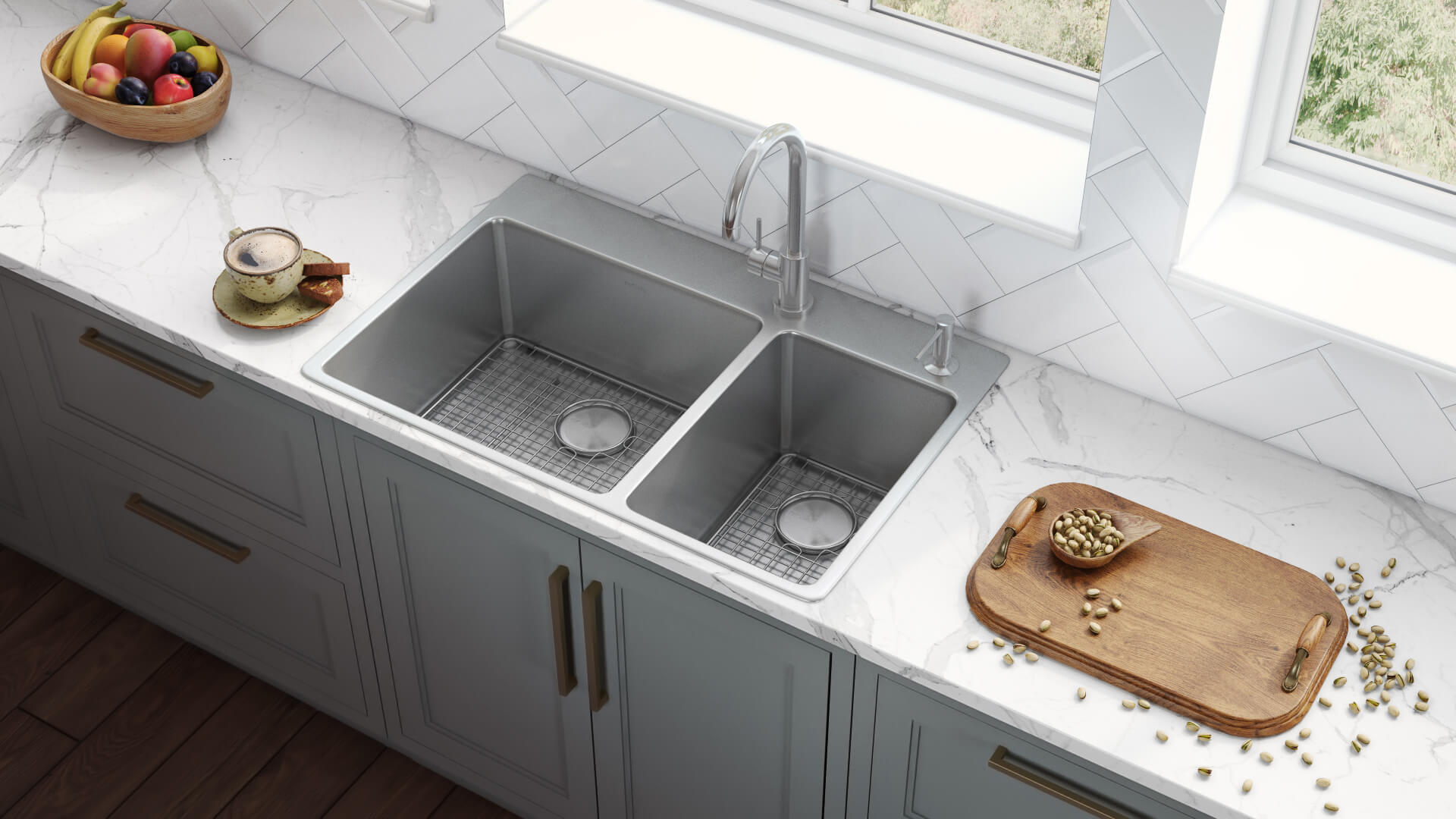ruvati-33-x-22-inch-drop-in-topmount-kitchen-sink-16-gauge-stainless