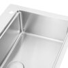 Ruvati 33 x 22 inch Drop-in Topmount Workstation Kitchen Sink 16 Gauge Stainless Steel Single Bowl - RVM5233