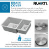 Ruvati 32-inch Undermount Kitchen Sink 70/30 Double Bowl 16 Gauge Stainless Steel - RVM5300 Ruvati 32-inch Undermount Kitchen Sink 70/30 Double Bowl 16 Gauge Stainless Steel - RVM5300