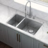 Double Bowl Undermount Kitchen Sink