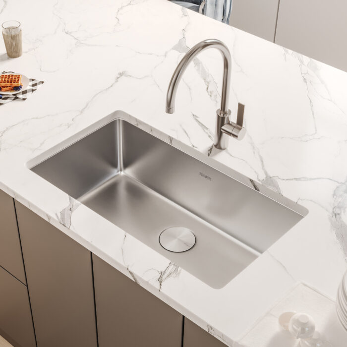 Single Bowl Undermount Sink