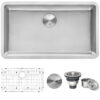 Ruvati 31-inch Undermount Kitchen Sink 16 Gauge Stainless Steel Single Bowl - RVM5931 Ruvati 31-inch Undermount Kitchen Sink 16 Gauge Stainless Steel Single Bowl - RVM5931