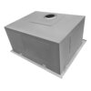 Ruvati Topmount Laundry Utility Sink 25" x 22" x 12" Deep 16 Gauge Stainless Steel - RVU6010 Ruvati Topmount Laundry Utility Sink 25" x 22" x 12" Deep 16 Gauge Stainless Steel - RVU6010