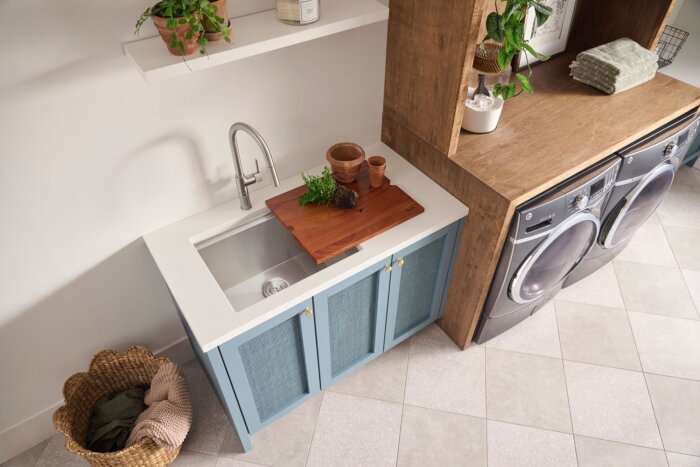 #234-7-1716 SaRyu様 Ruvati 21 x 19 x 12 inch Deep Laundry Utility Workstation