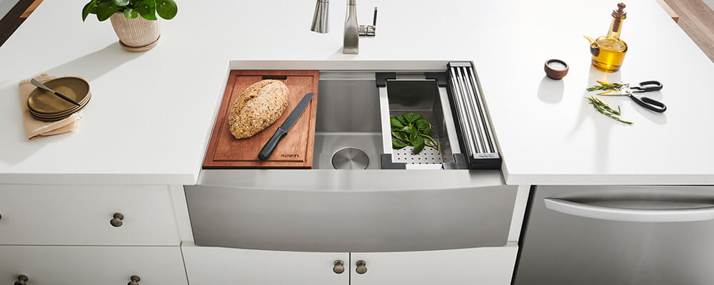 Ruvati RVH9200 Workstation Farmhouse