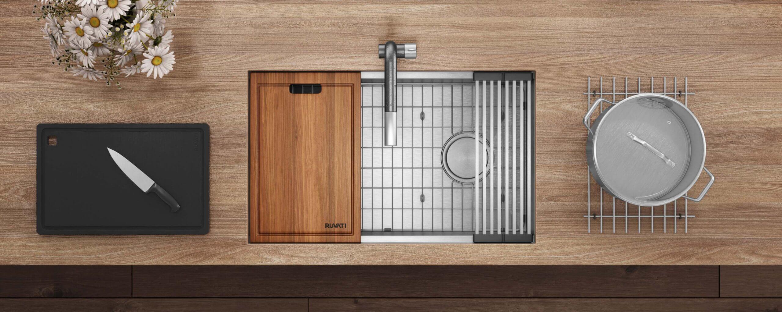 Benefits of a Bottom Rinse Grid Ruvati USA