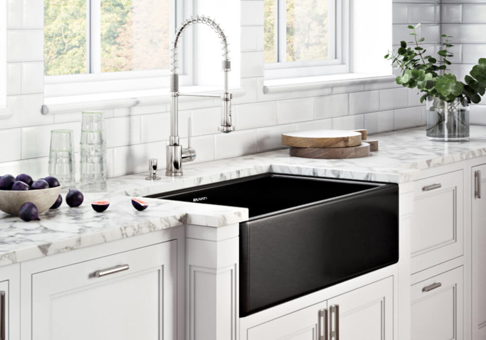 5 Unique Fireclay Farmhouse Sinks From Ruvati Ruvati USA