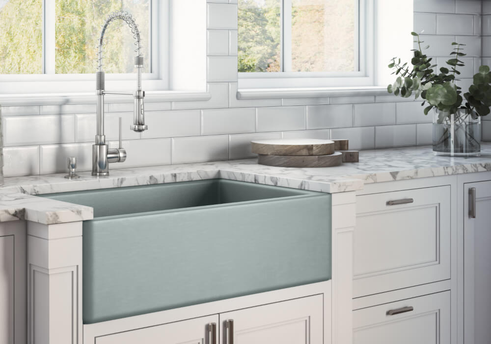 Benefits of Ruvati Fiamma Fireclay Sinks: Elegant & Durable