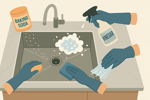 stainless-steel-cleaning-with-baking-soda-vinegar stainless-steel-cleaning-with-baking-soda-vinegar